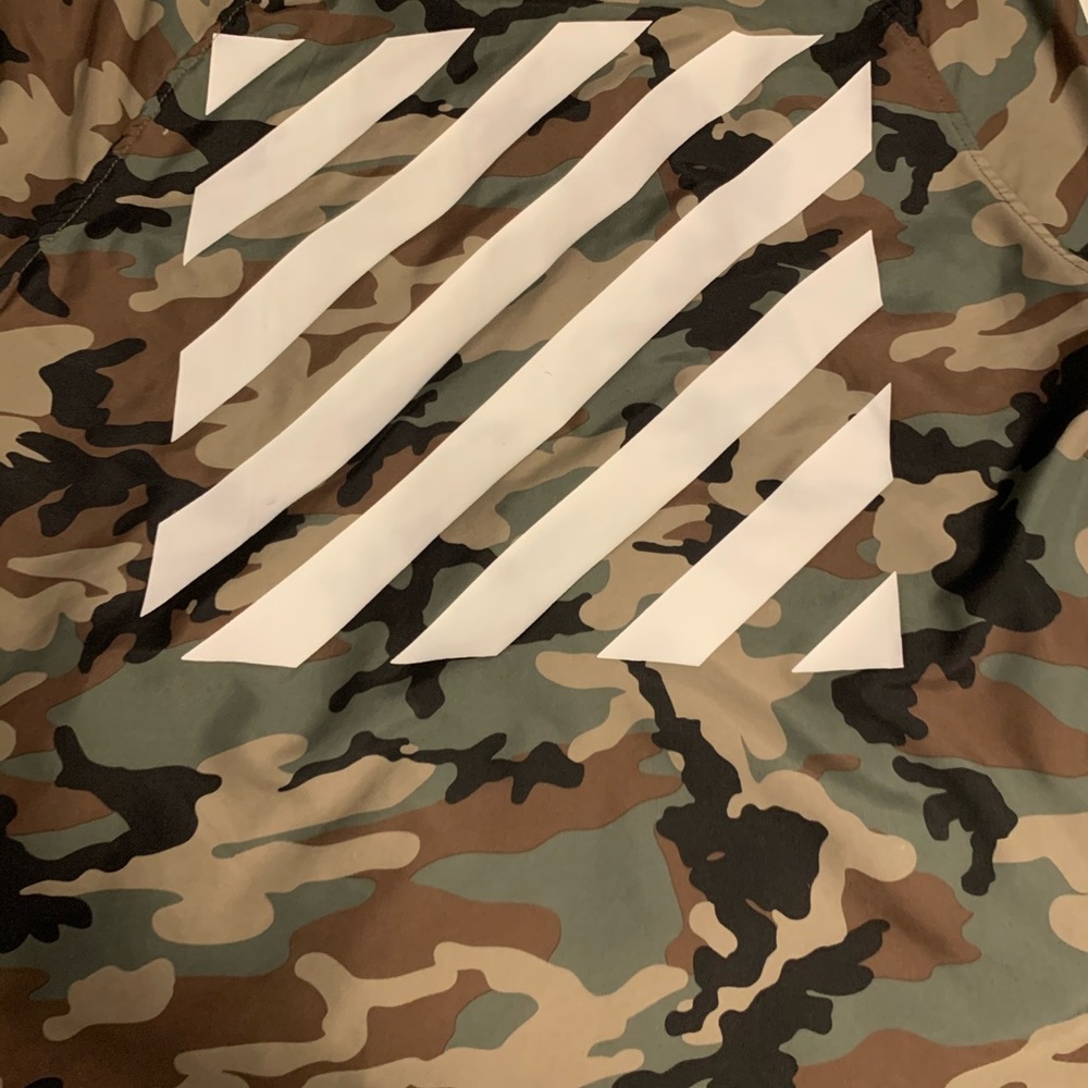 Brooklyn Cloth camo windbreaker